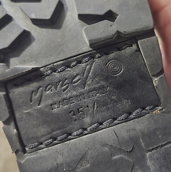 Marséll Women's Black Leather Ankle Boots US Size 7 - Picture 5 of 6